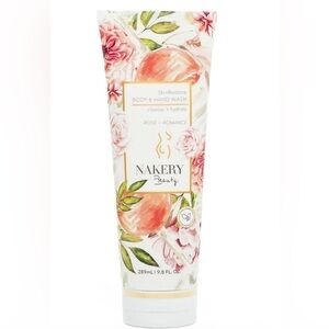 Nakery Beauty Rose & Romance Body Wash- FULL SIZE 9.8OZ